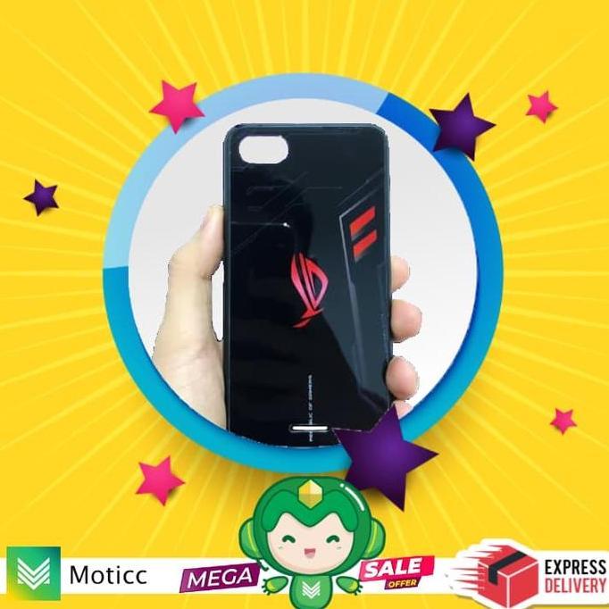 Xiaomi Redmi 6A - ROG Phone Edition Case Kaca Casing Tempered Glass