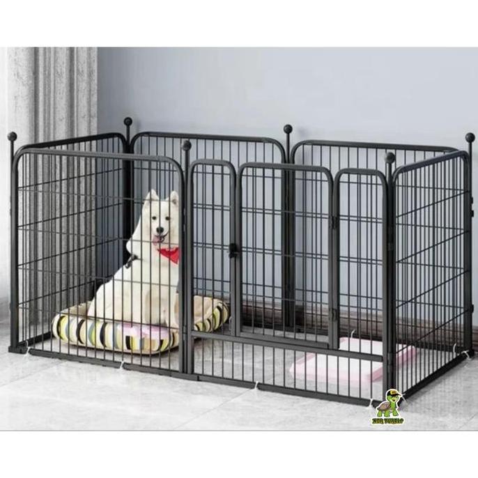 Gohead- Kandang Anjing Kucing Premium Besar Pagar Anjing Dog Fence Kuat Kokoh