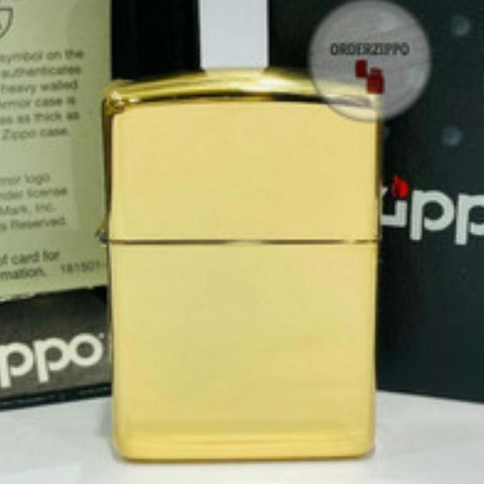 Zippo Original Armor High Polish Brass 169 Case Only