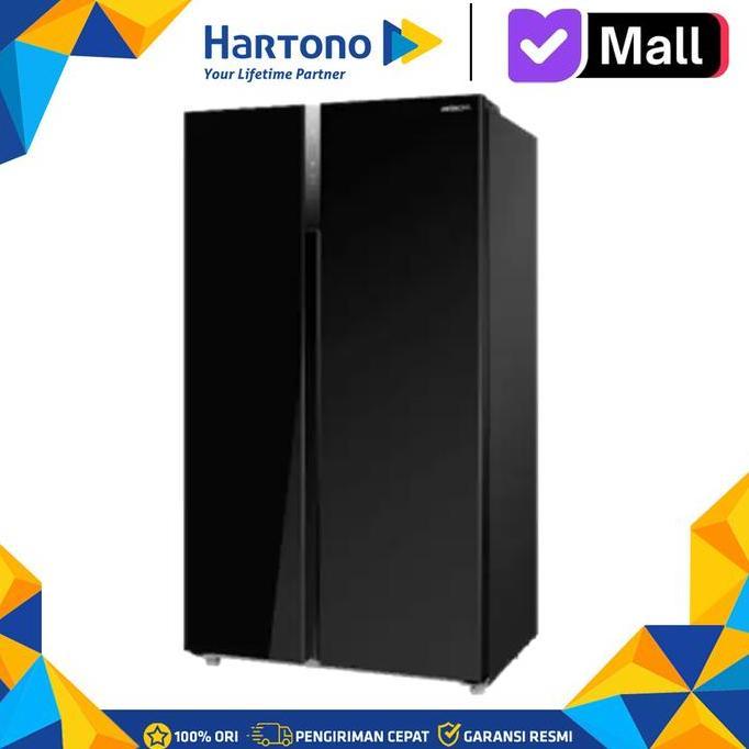 Terlaris Hitachi Kulkas Side By Side Refrigerator Hrsn9552Dgbid