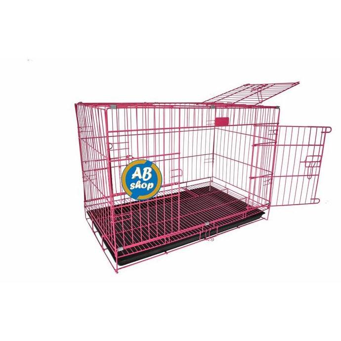 kandang kucing kelinci musang tanpa tingkat XL ukuran P 75