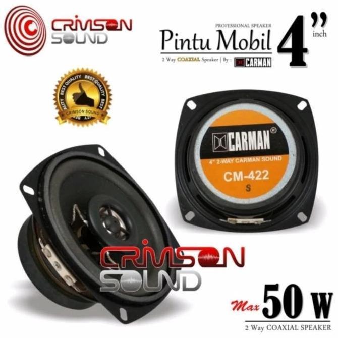 speaker pintu mobil 4 inch CARMAN