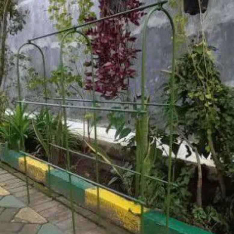 Penyangga Rambatan Lengkung 150 bentangan ajir 150cm