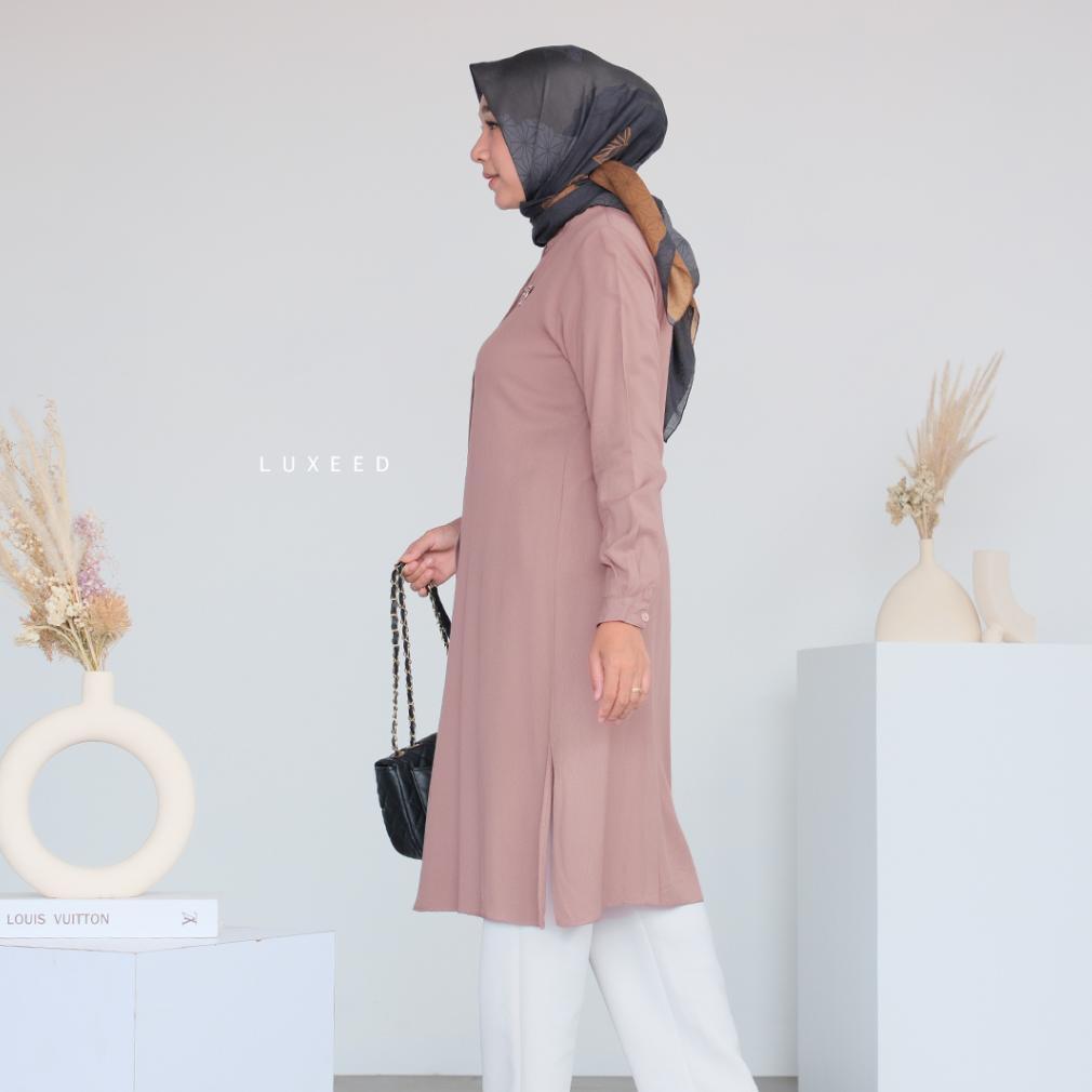 FREE ONGKIR TUNIK WANITA TERBARU TUNIK POLOS WANITA TUNIK TWILL RAYON TUNIK HARIAN TUNIK BASIC TUNIK