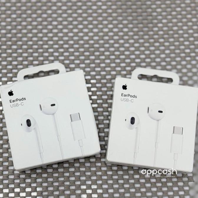 promo Apple Earpods Type C Original Ibox Dijamin New Condition Tombol Volume Empuk Headset Nyaman Fl