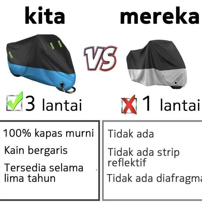Cod,Bisa- Bisa Bayar CicilanMotor Tiga Lapis Anti Air, Tahan Hujan Dan Salju, Tahan Sinar Matahari, 