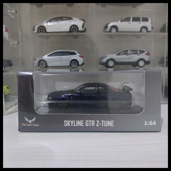 HOT DEAL DCT NISSAN SKYLINE R34 Z TUNE PURPLE DIECAST NISSAN SKYLINE R34 SKALA 64 