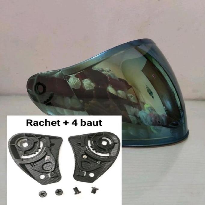 DB253 >> Kaca helm GMT kaca helm  MRJ G2 centrino ink centro ink metro bonus rachet + baut rachet 4p