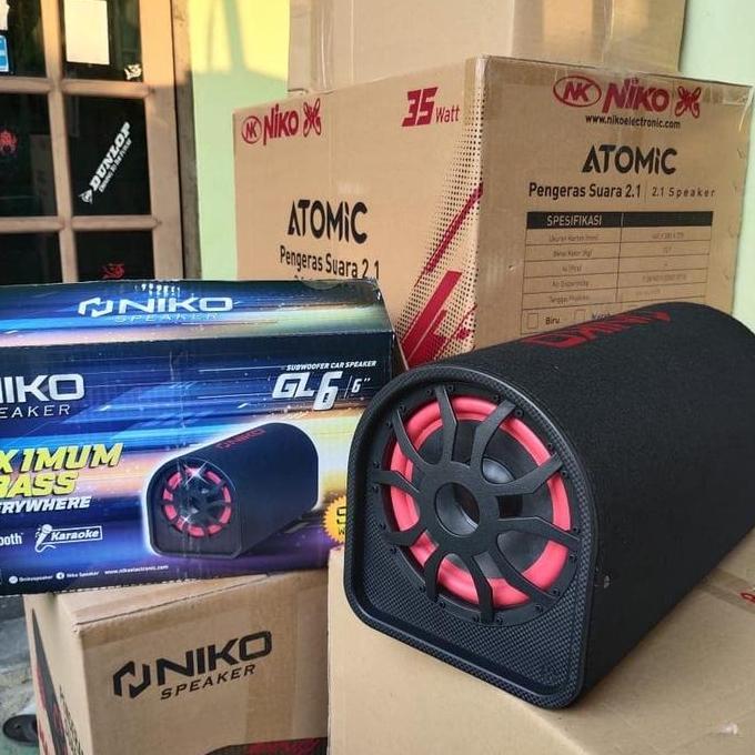 promo SPEAKER BLUETOOTH NIKO GL 6 KARAOKE