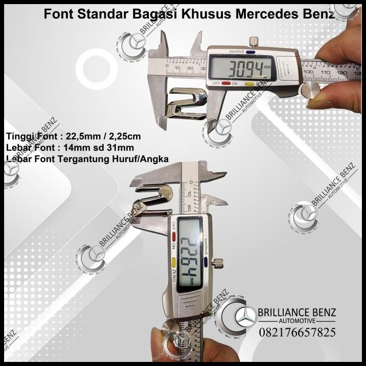TERBARU EMBLEM TULISAN MERCEDES GLS63 GLS300 GLS350 GLS400 GLS450 GLS500 MERCY 