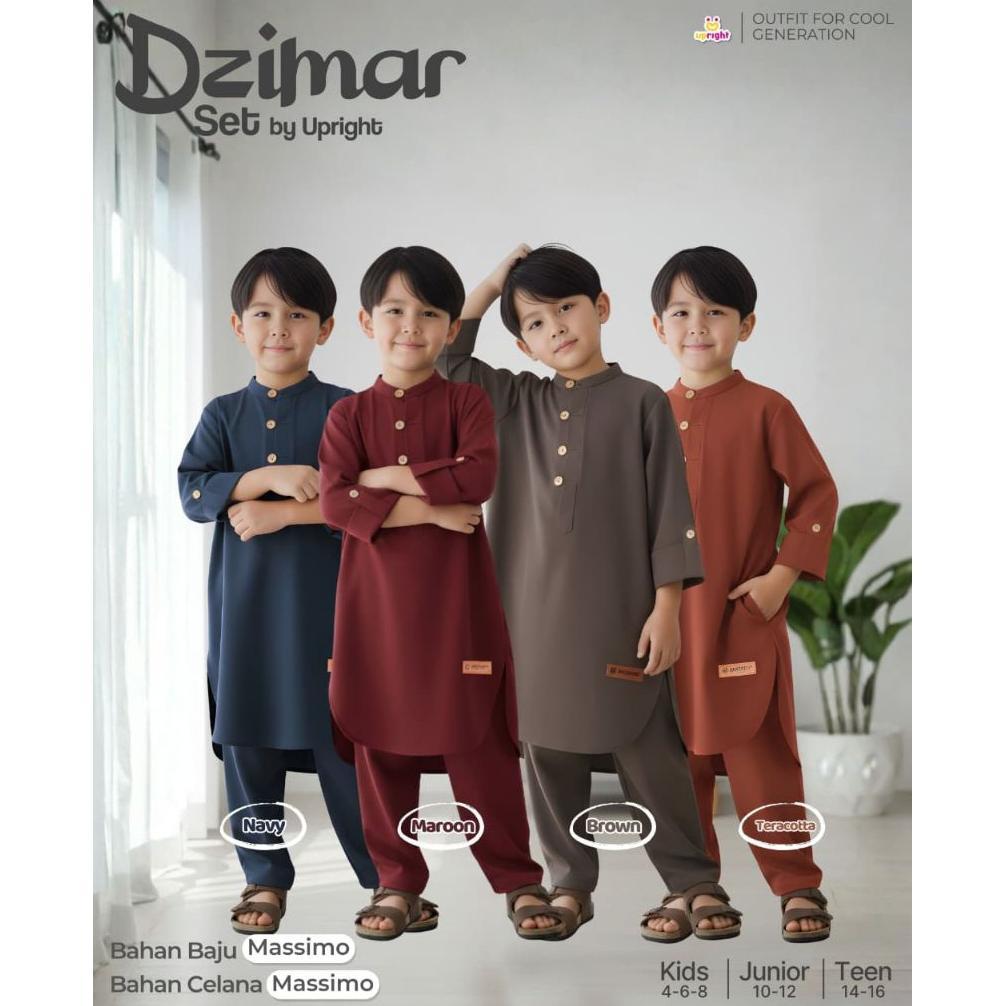 Discount PoSetelan Koko Anak Dzimar Set By Upright 4-16Y