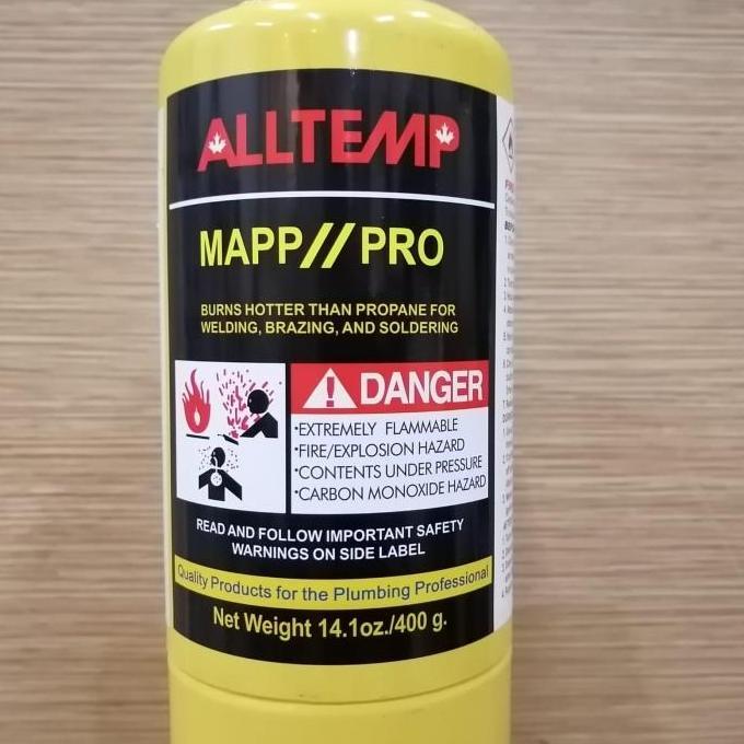 ALLTEMP MAPP PRO - MAP PRO - MAPP GAS - MAP GAS 400g
