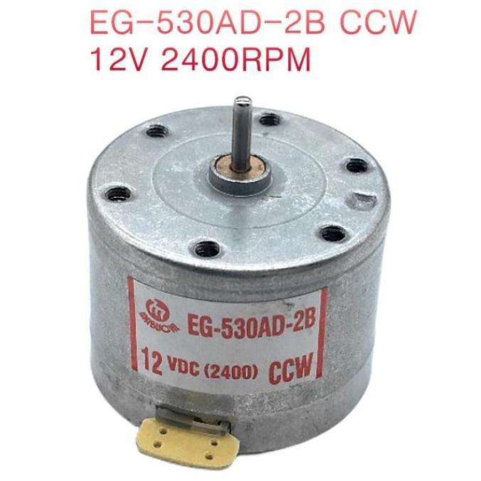 Motor Dinamo Kecil Mini 2400RPM DC 12V Dinamo Motor EG-530AD-2B