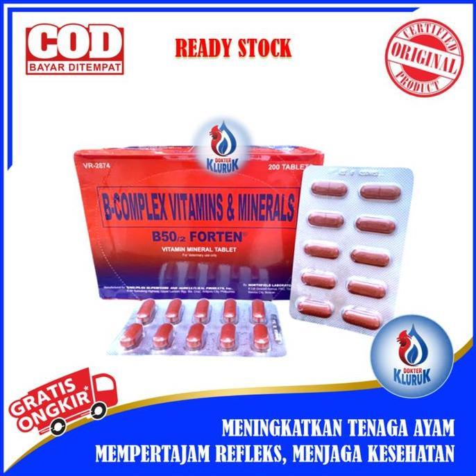 B50 Forten Original Vitamin Mineral Ayam