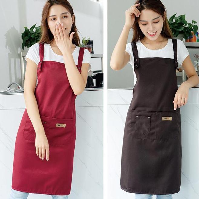 Apron Barista Celemek Barista Korean Style