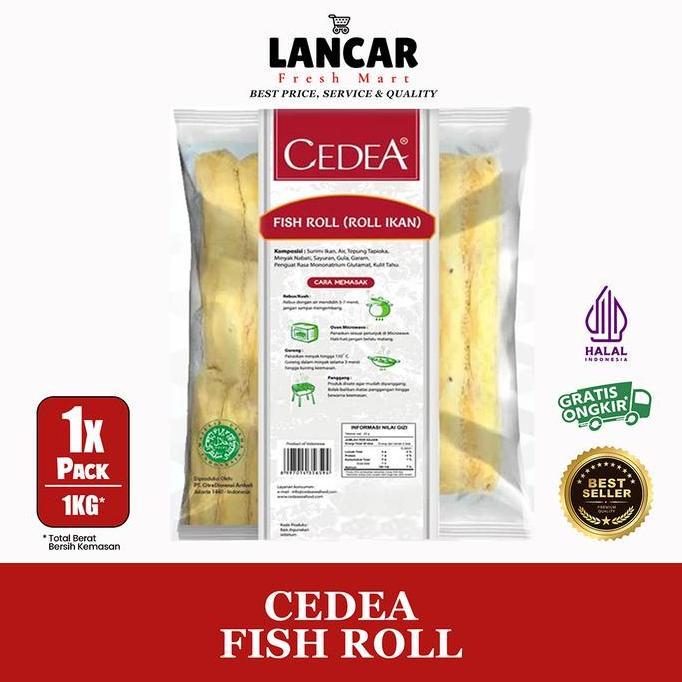 Bigwood- Cedea Fish Roll / Fish Roll 1Kg