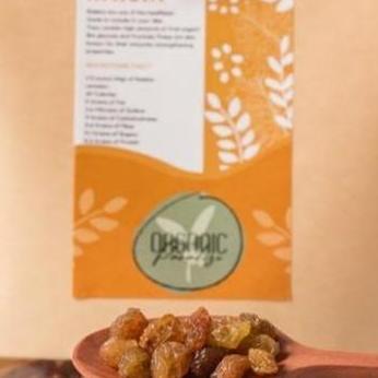 Frutexz- Kismis Golden Raisin 250 Gram / Kismis Golden Simin Premium 250 Gram Manis By Organic Parad
