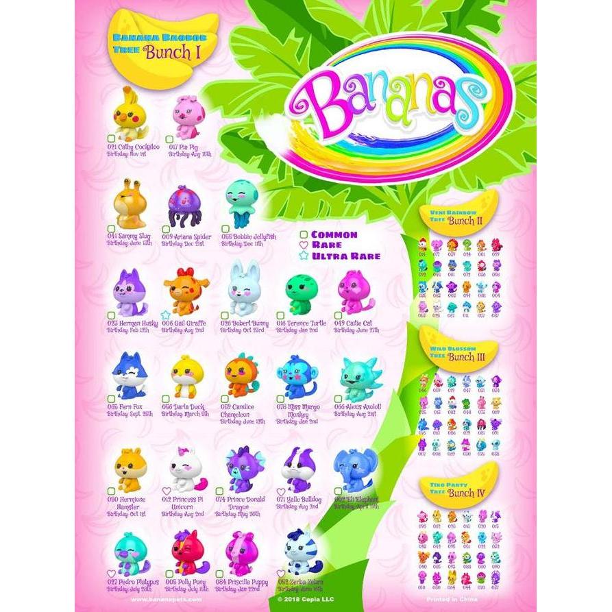 Bananas Baobob Tree Bunch Triple Original Bananas Toys Bananas Squishy