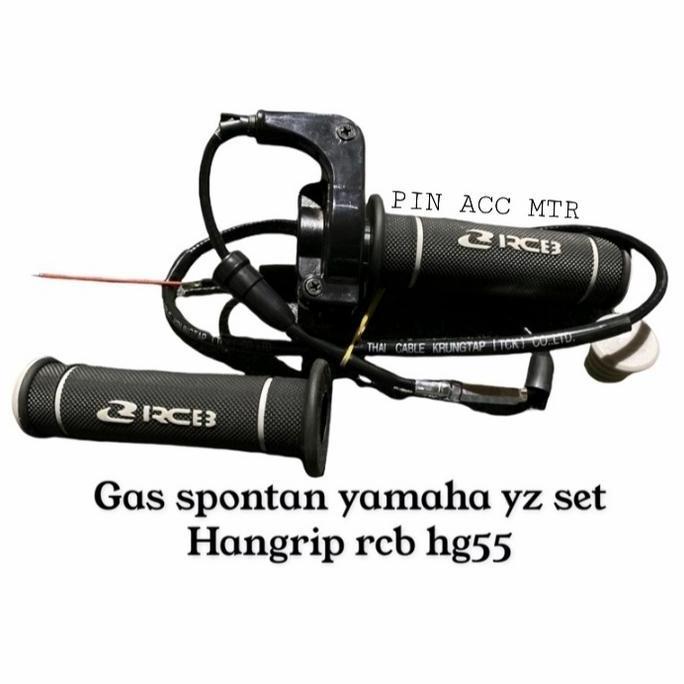 NEW Hangrip Rcb HG55 Hanfat rcb Slop gas rcb + Gas Spontan Yamaha Yz