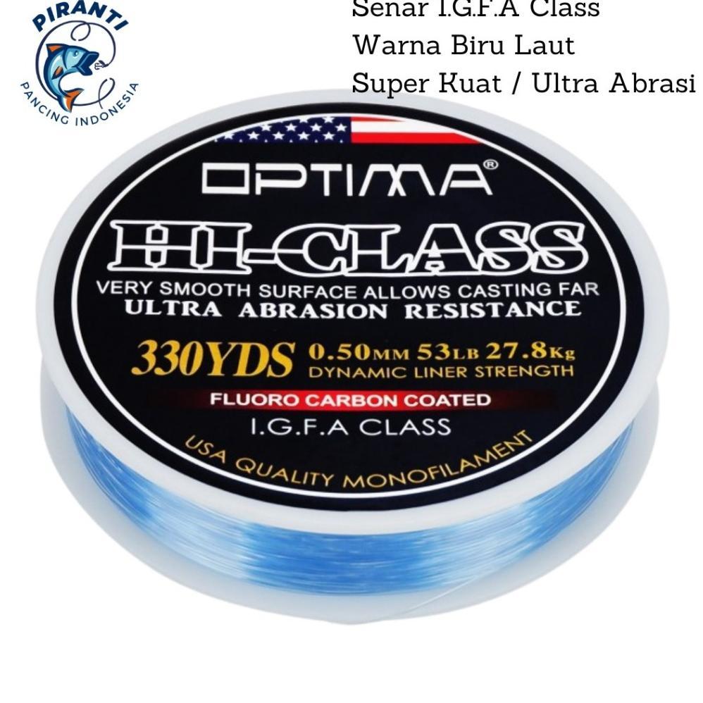 Senar Pancing Super Kuat OPTIMA HI-CLASS - Warna Biru Laut