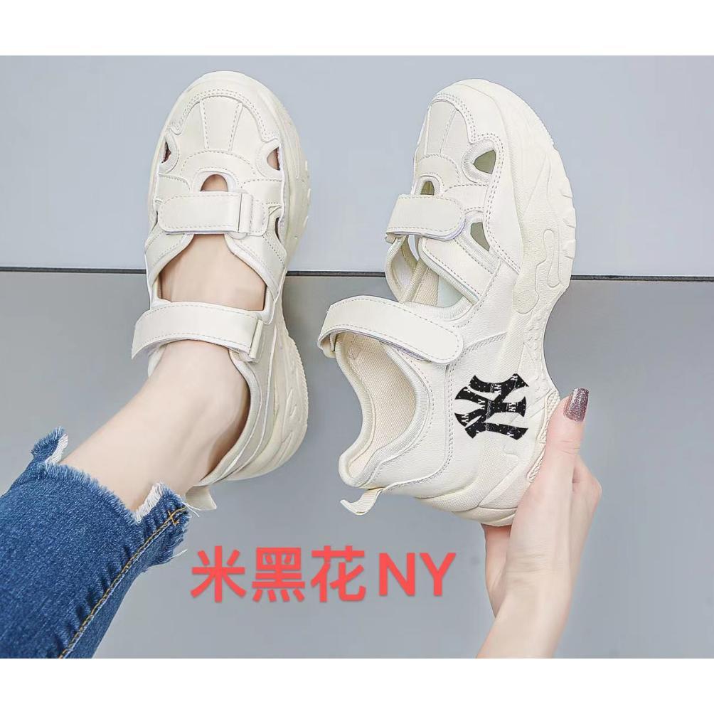 Sepatu Sneakers MLB NY Wanita Fashion Korea 1231