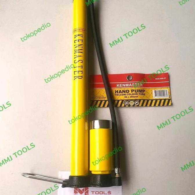 Gaswoii- Pompa Sepeda Kenmaster Tabung + Meter- Pompa Angin Kenmaster + Meter