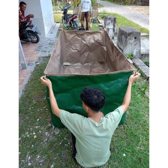 DISKON custom terpal kolam type A20 korea cap lele