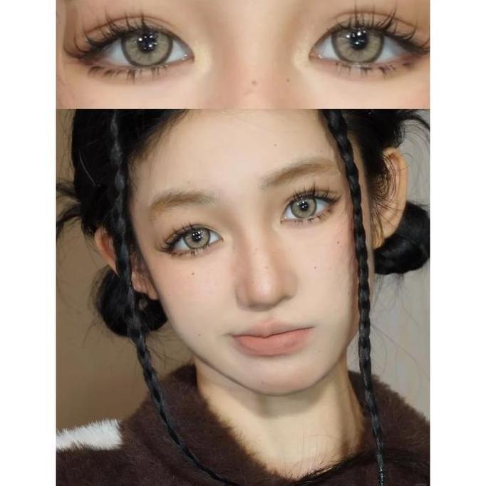 Eyasped- Beautylens Softlens Cat Eye Totem Natural Brown 14.5Mm Lensa Kontak 6 Bulan Non-Medis