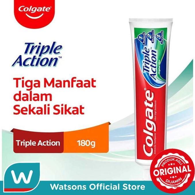 Lansungkirim- Colgate Triple Action 180Gr