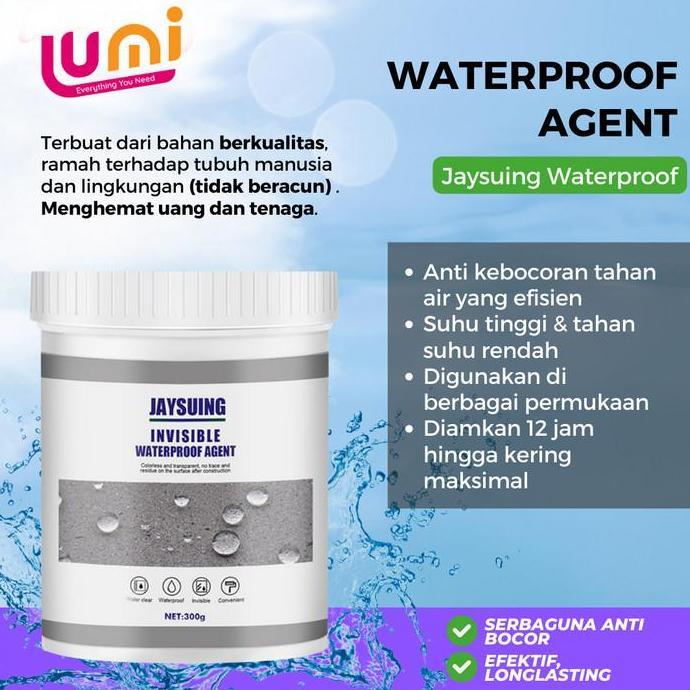 Lansungkirim- Jaysuing Lem Transparan Anti Bocor Keramik Kamar Mandi Waterproof