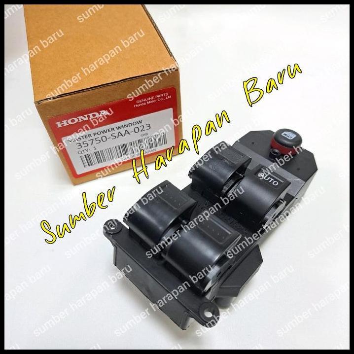 HOT DEAL SWITCH SAKLAR MASTER POWER WINDOW KANAN HONDA CRV RD GEN 2 / STREAM / CIVIC VTI TH 2002 200