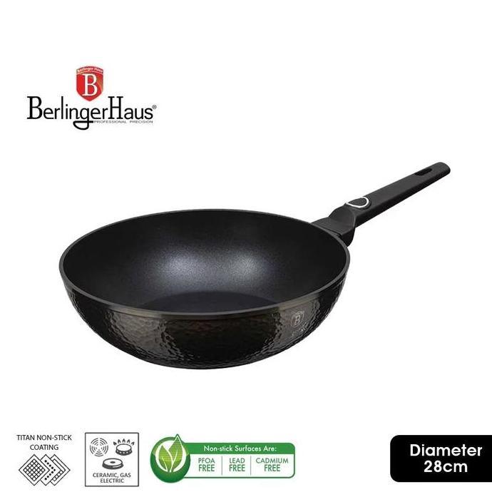 BERLINGER HAUS Wok 28 cm Primal Gloss Collection