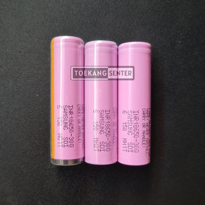 Lansungkirim- Samsung 30Q Baterai 18650 3000Mah 15A High Drain Battery Senter Led Sdi Inr18650-30Q