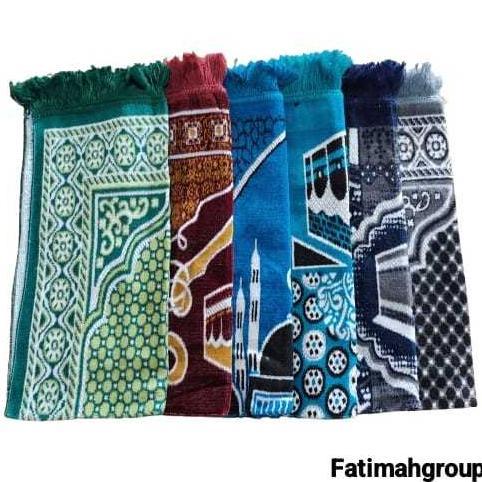 ORIGINAL SAJADAH TURKI 50X100CM DEWASA SAJADAH TEBAL SAJADAH BELUDRU SOUVENIR TAHLILAN UMROH & HAJI
