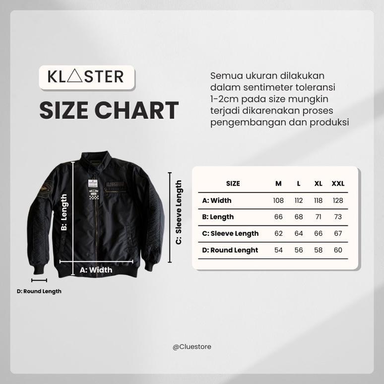 garansi klaster - jaket bomber pria casual premium 100% original jaket kicksoogar tebal waterproof j