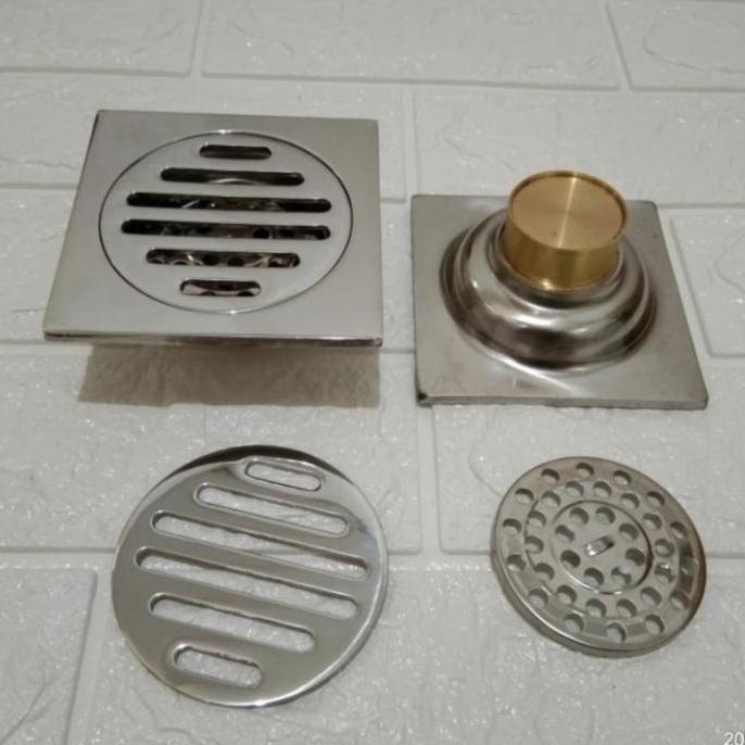 Floor Drain Kuningan Anti Banjir Tebal /Saringan Kamar Mandi