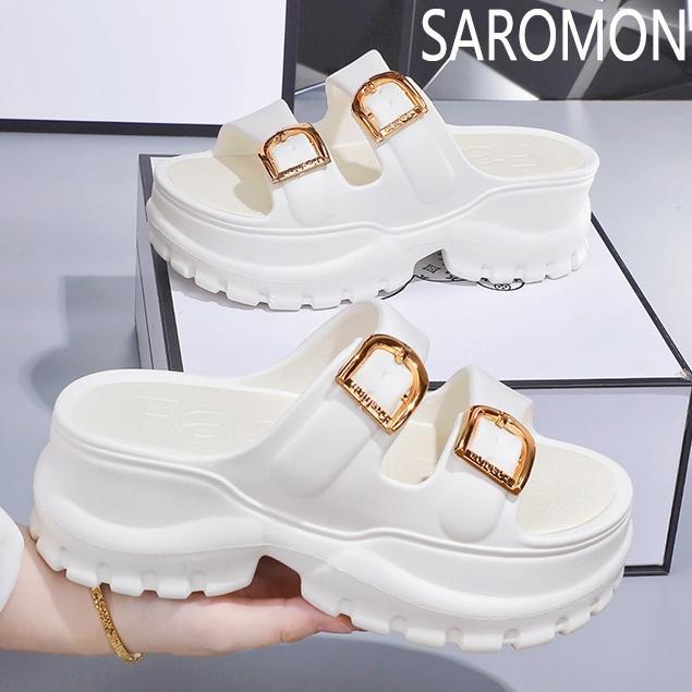 DISKON SAROMON(SURABAYA) SANDAL WANITA KEKINIAN TINGGI SANDAL FUJI WANITA WEDGES KOREA SANDAL JELLY 