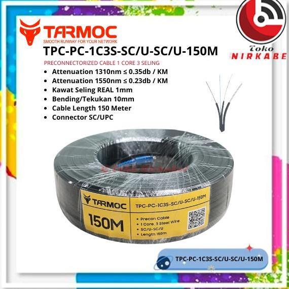 TERBARU - Kabel FO Preconnectorized 150 Meter/Precon FO 150 Mtr Dropcore