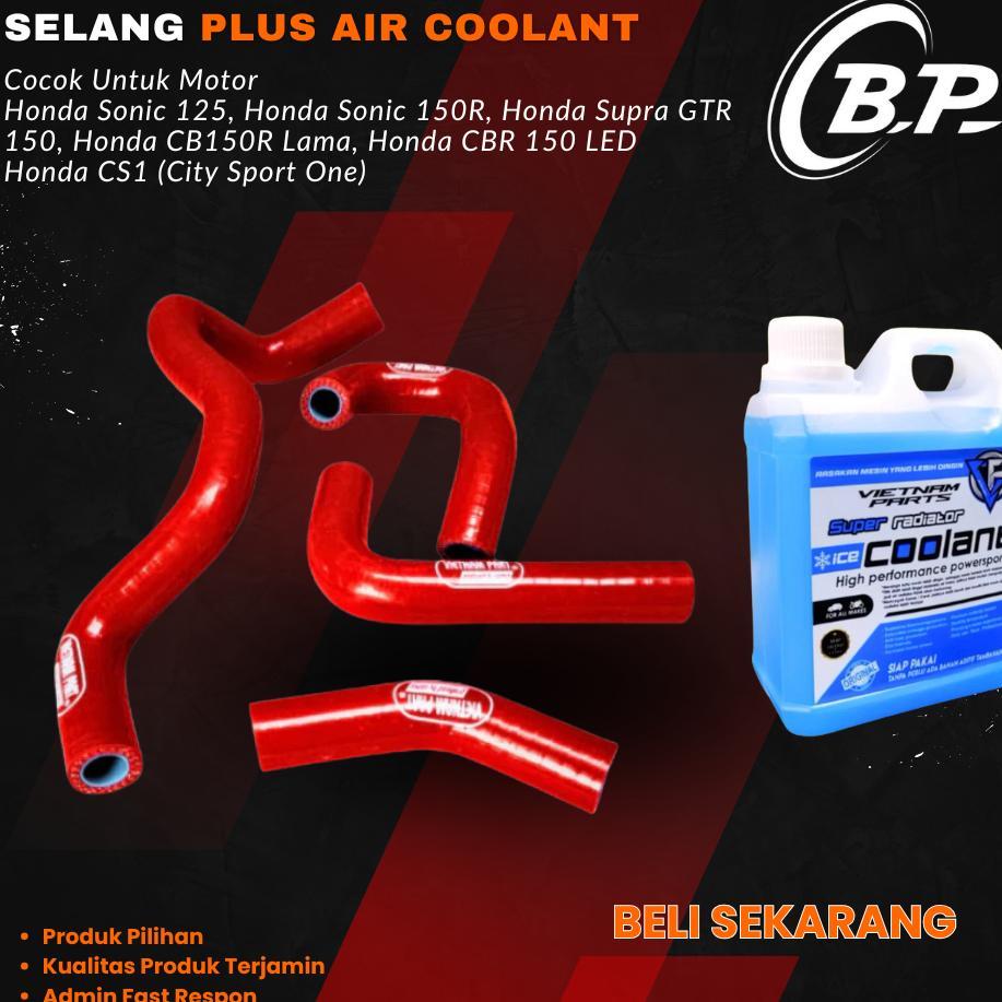 Selang radiator Sonic cb 150 old new CBR 150 2016-2025 plus air radiator VIETNAM PARTS