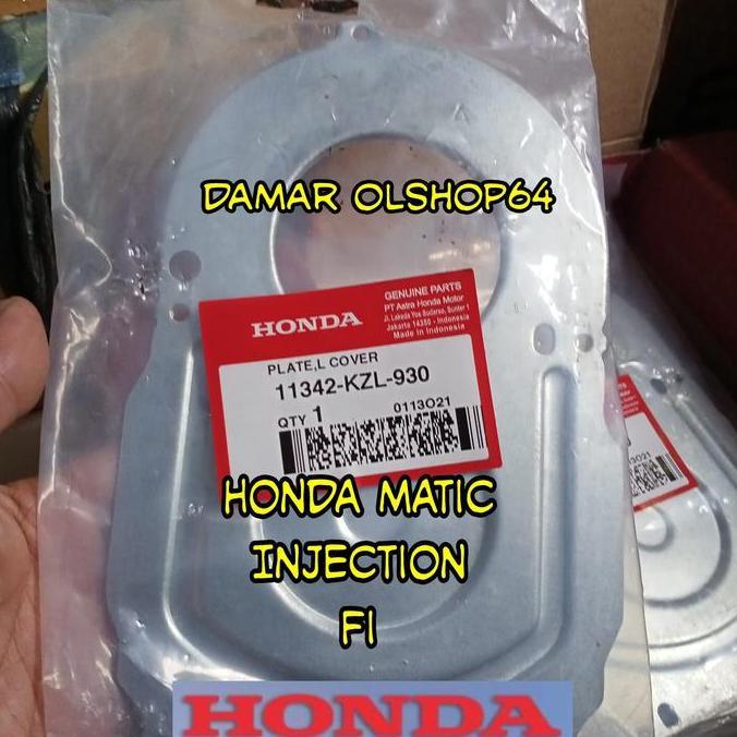 TERMURAH - Plate L Cover tutup gigi selah spacyFi beat pgmfi 11342-KZL-930 original Honda  Motor