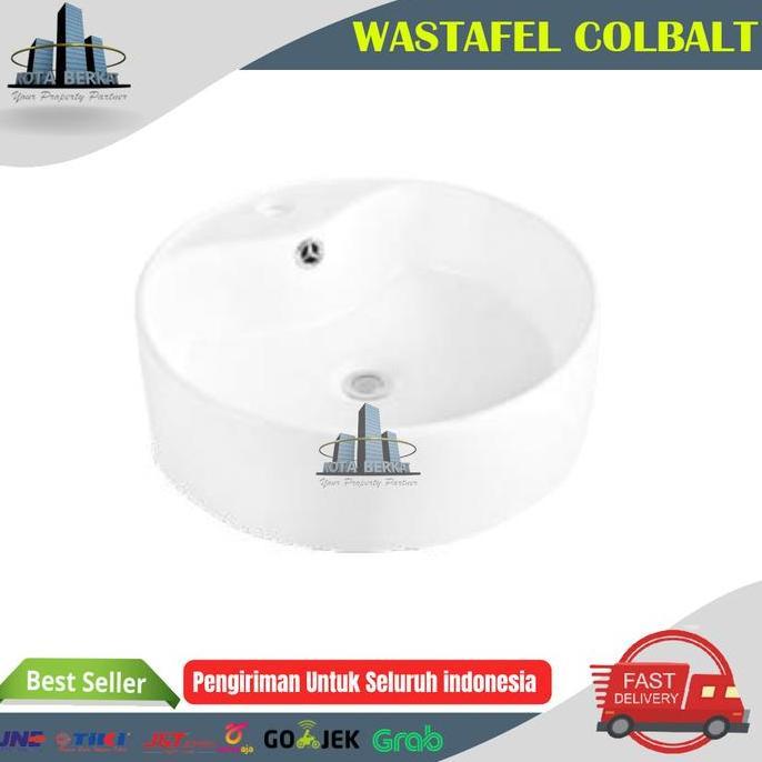 WASTAFEL TRILLIUN COBALT / COBALT WASH BASIN TRILLIUN (WAJIB MEMBACA DESKRIPSI)
