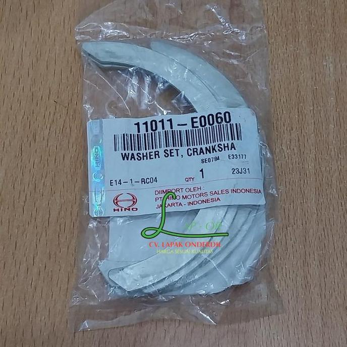 New Trend, Metal Bulan Washer Thrust Jo5E Jo8E Kobelco Sk200-8 Hino Lohan Fm260Jd Fg235Jd 11011-E006