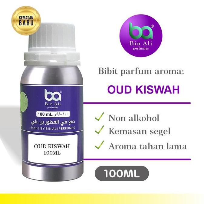 Bloom- Bibit Parfum Aroma Alrehab Oud Kiswah 100Ml Segel