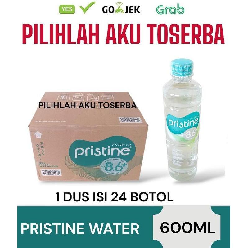 Air Mineral Pristine 600 ml - ( HARGA 1 DUS )