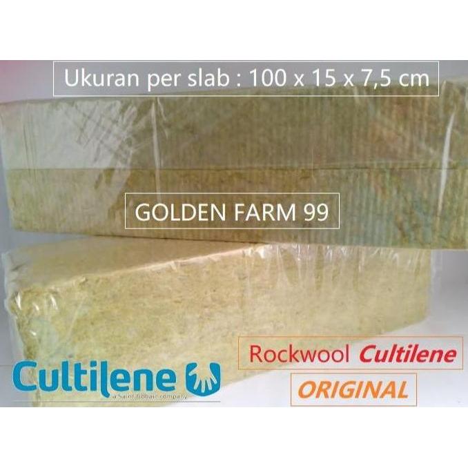 Rockwool hidroponik Merek Cultilene - Import