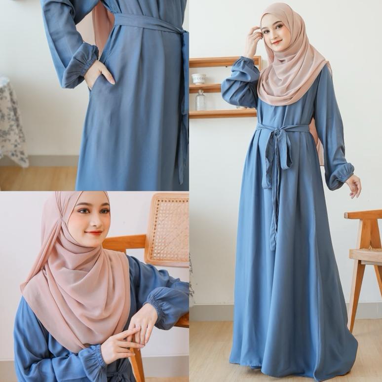 khadijah abaya katun rayon twill