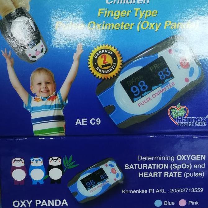 pulse oxymeter SPO2 Finger oxymeter anak HANNOX