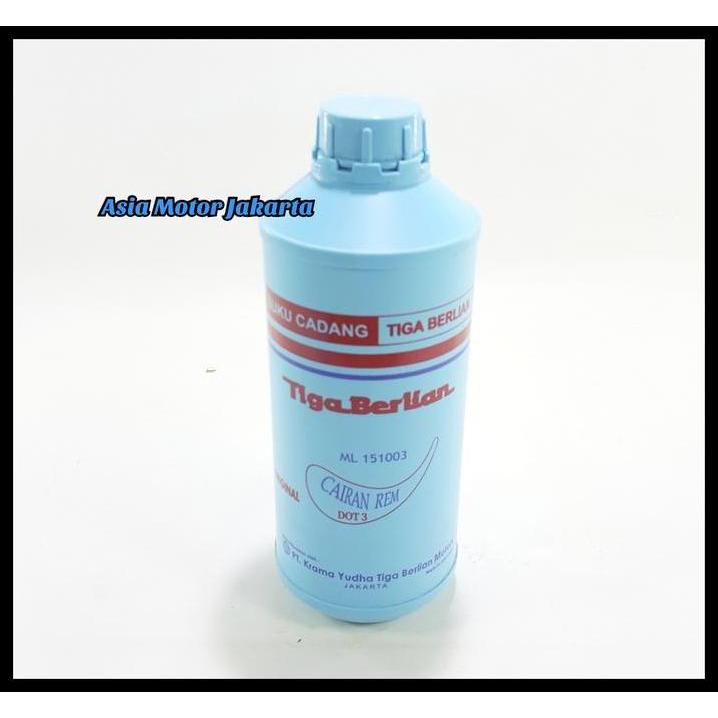 TERBARU MINYAK REM DOT 3 ASLI KTB -  TIGA BERLIAN 1 LITER 