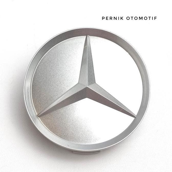 Dop Velg Mercy Original / OEM Wheel Center Cap Mercedes Benz C / E / S / SL W124 W201 W126 W202 W140