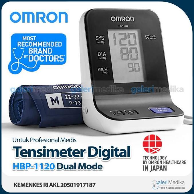 Omron HBP-1120 Tensimeter Digital Profesional Medis / Tensimeter Omron HBP 1120 / Tensimeter Digital